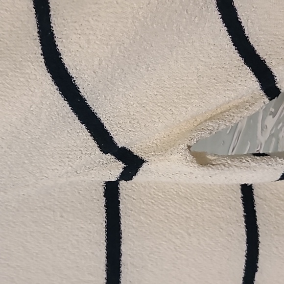 Zara Striped Wide Leg Knit Pant Size M - Picture 3 of 6